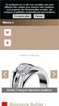 Mobile Screenshot of bijouterie-buhler.fr